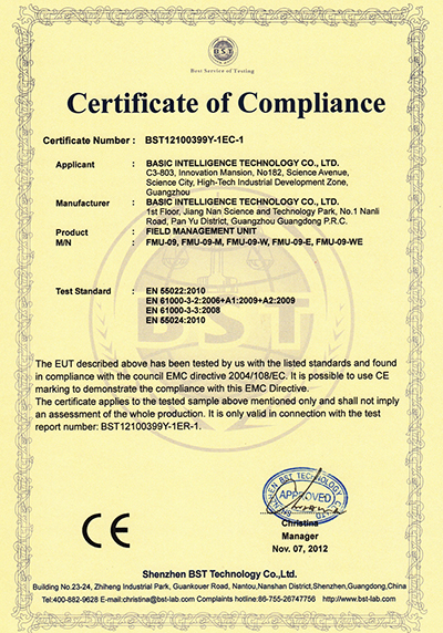 Certificates