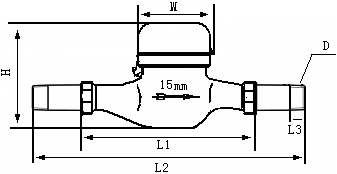 T90 Multi Jet Hot Water Meter