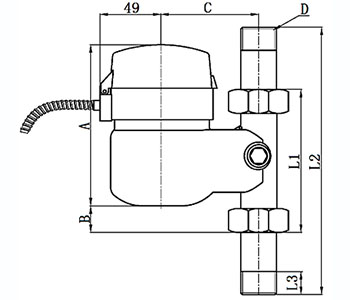 T90 Multi Jet Hot Water Meter