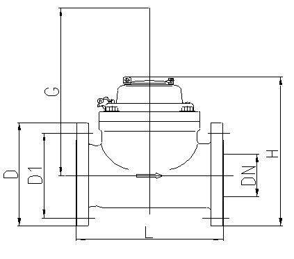 T90 Propeller Hot Water Meter